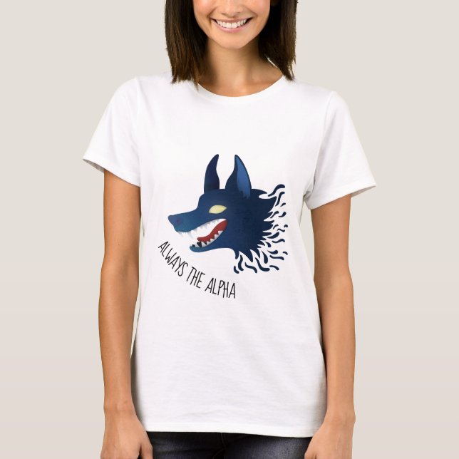 Camiseta Sempre o alfa (Frente)