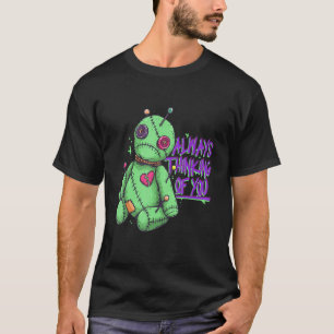Camiseta Sempre Pensando Em Você, Puta Voodoo Doll Pastel G