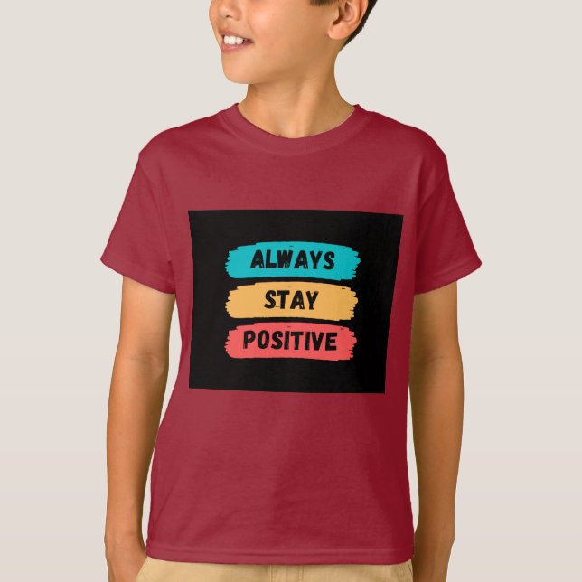 Camiseta Sempre positivo (Frente)