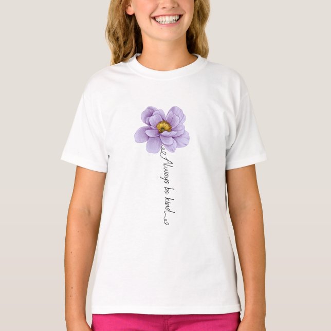 camiseta "sempre seja gentil" (Frente)