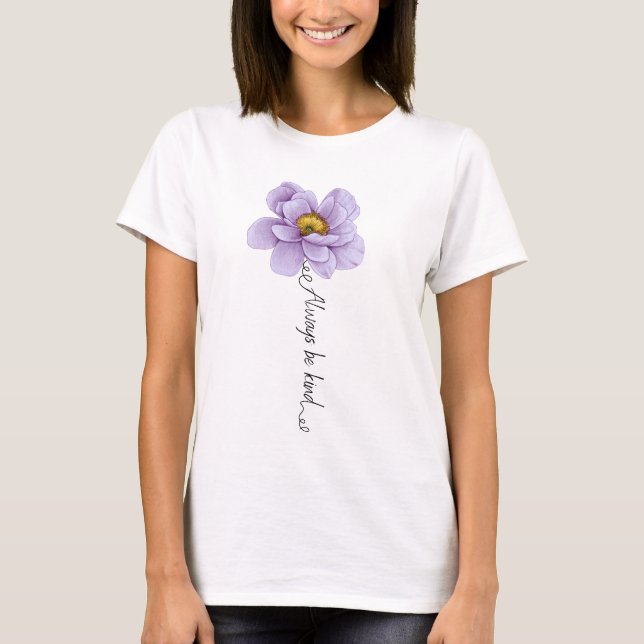 camiseta "sempre seja gentil" (Frente)