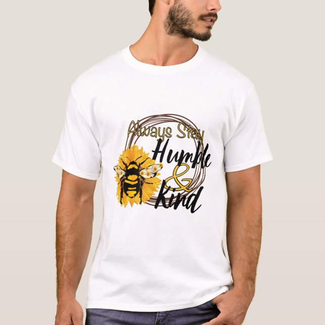 Camiseta Sempre seja humilde e gentil sublimação (Frente)