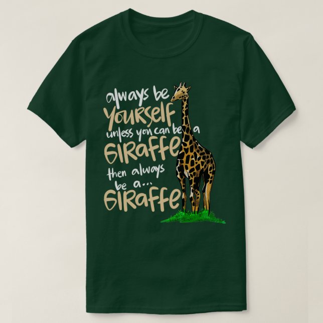 Camiseta Sempre seja seu ou seja um donativo de um animal d (Frente do Design)