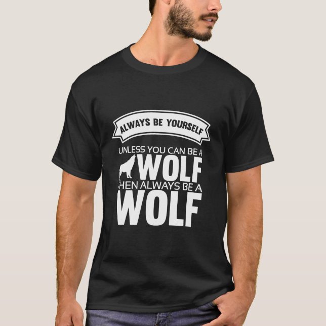 Camiseta Sempre Seja Você Mesmo A Não Ser Que Possa Ser Eng (Frente)