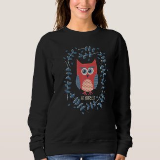 Camiseta Sempre Seja Você Mesmo Sábio Pássaro Coruja Amor F