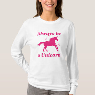 Camiseta Sempre Ser Um Unicórnio