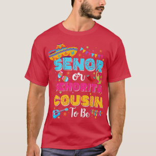 Camiseta Senadora Ou Primo Senorita Para Ser Gênero Revelem