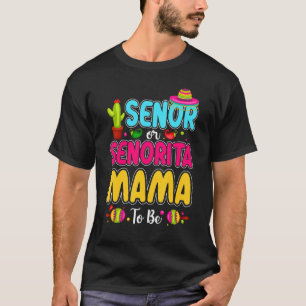 Camiseta Senadora Ou Senhorita Mama Para Ser Mexicana