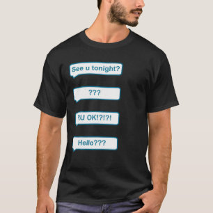 Camiseta Sendo fantasia de Halloween de Texto Fantasia