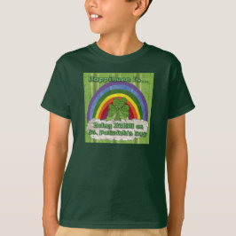 Camiseta Sendo Irlandês No Dia De São Patrício