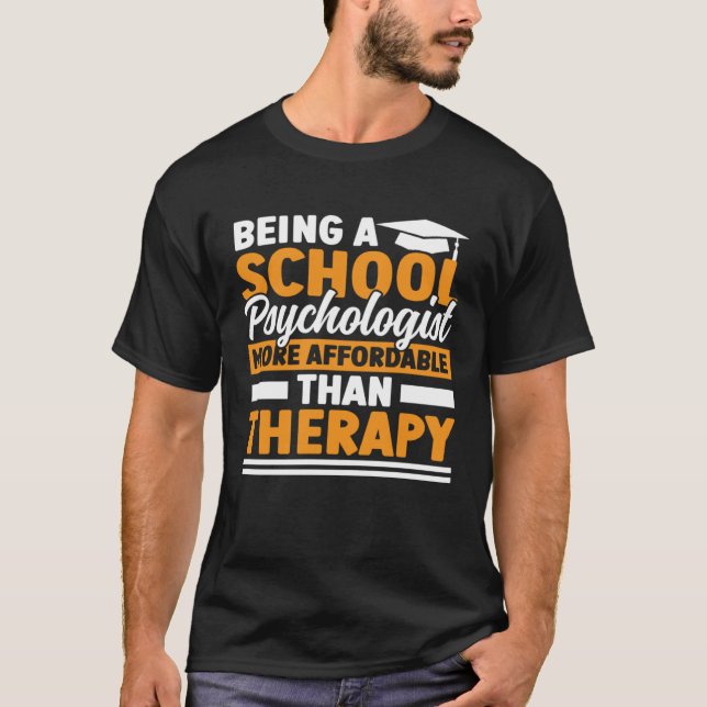 Camiseta Sendo Professora De Psicologia Escolar Gra (Frente)