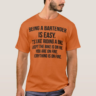 Camiseta Sendo um barman