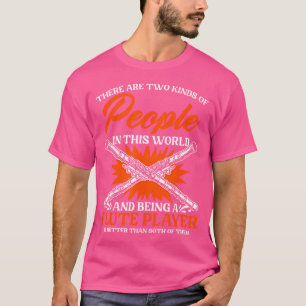 Camiseta Sendo Um Leitor De Flauta, Um Músico De Instrument