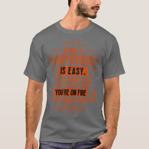 Camiseta Sendo um Supervisor 12
