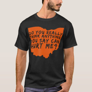 Camiseta Sendo Um Ventilador Cleveland - Uma Engraçada Tee