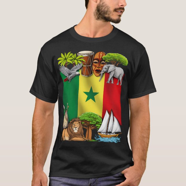 Camiseta Senegal (Frente)