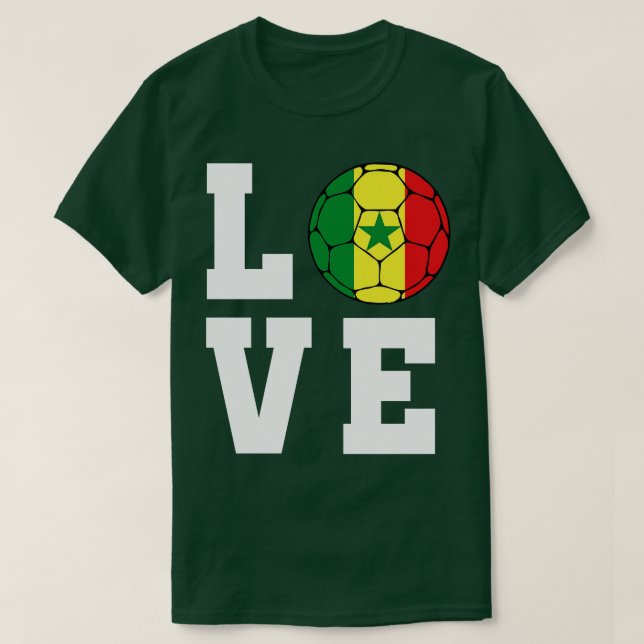 Camiseta Senegal 6 (Frente do Design)