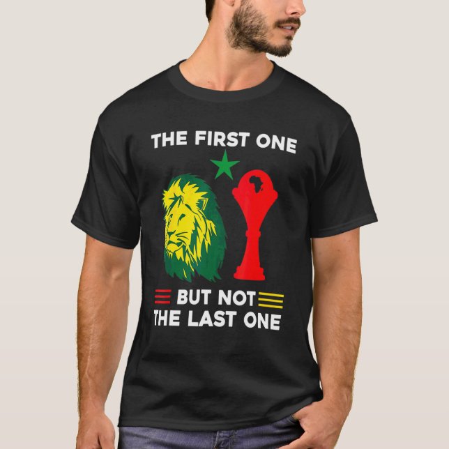 Camiseta Senegal Africa Football 2022 The First One But Not (Frente)