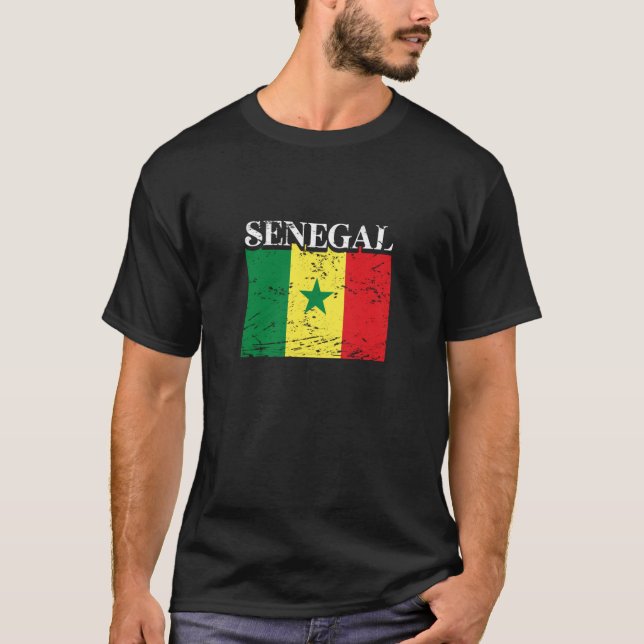 Camiseta Senegal African Pride and Heritage (Frente)