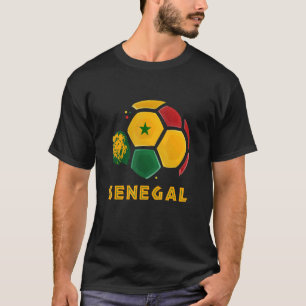 Camiseta Senegal: Bandeiras do Senegal