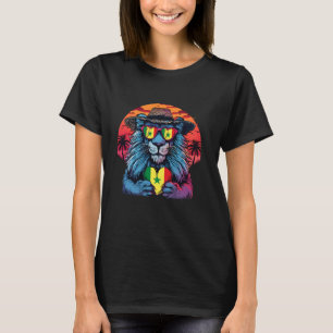 Camiseta Senegal Dog Sunset Senegal Sinalizador Senegal Rai