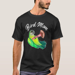 Camiseta Senegal - Pássaro de papagaio Mãe Aquarela