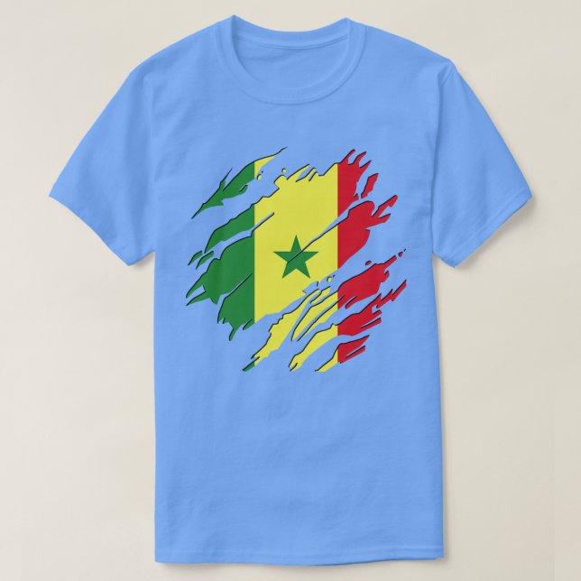 Camiseta Senegal Sempre (Frente do Design)
