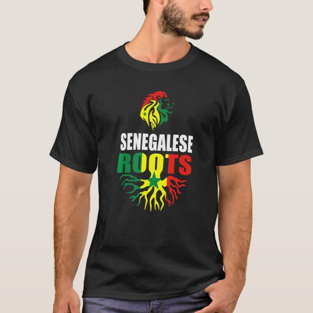 Camiseta Senegal, Senegal, Raízes Senegal (Frente)