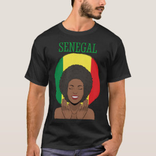 Camiseta Senegal Senegal Senegal África Ocidental Proud Pri