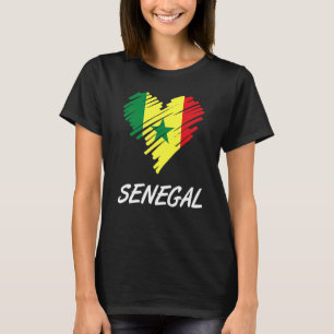 Camiseta Senegal Senegal Senegal Senegal África Ocidental O