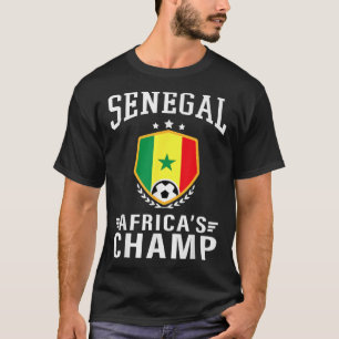 Camiseta Senegal Senegal Senegal Soccer 2022 Equipe Premium
