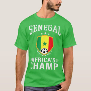 Camiseta Senegal Senegal Senegal Soccer 2022 Equipe Premium