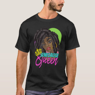 Camiseta Senegal Senegalesa África Ocidental Orgulhosa Prin