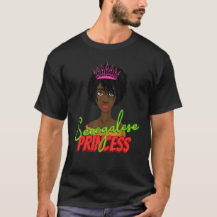 Camiseta Senegal Senegalesa África Ocidental Orgulhosa Prin