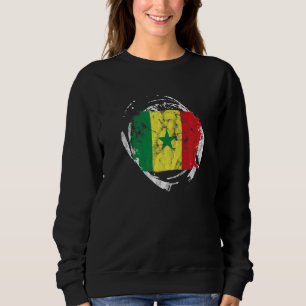Camiseta Senegal Senegaleses África Ocidental Orgulhoso Cor