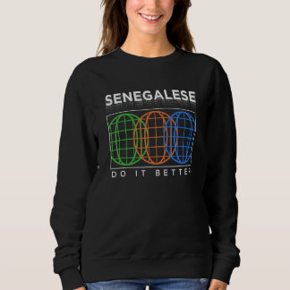 Camiseta Senegalese Do It Better  Patriotic Humor Nationali