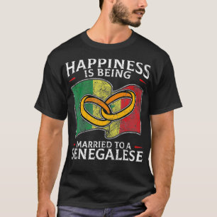 Camiseta Senegalese Wedding Republic of Senegal Roots Flag