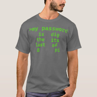 Camiseta Senha Pi