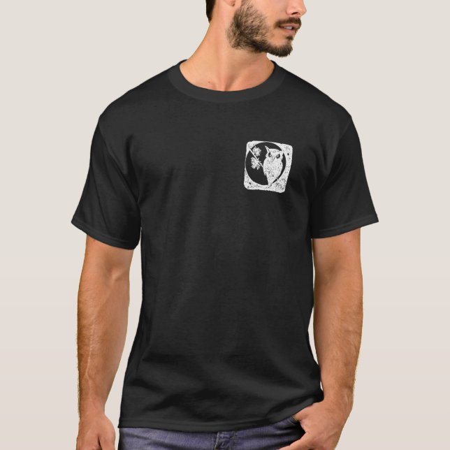 Camiseta Senhor Coruja Uiva (Frente)