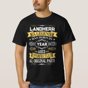 Camiseta SENHOR DA TERRA Uma Lenda Nasceu no Ano