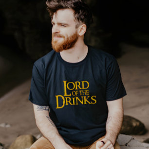Camiseta Senhor das Bebidas - Hilário e Sarcástico
