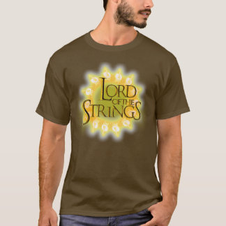 Camiseta Senhor das cordas que violino e músico Cello dão p