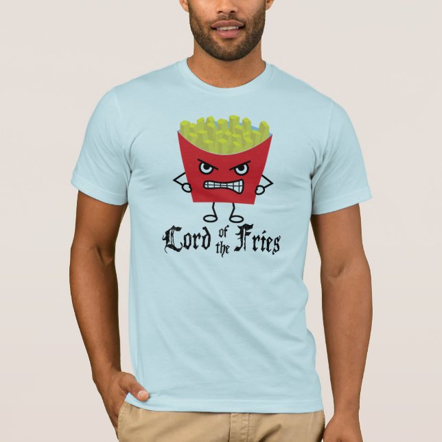 Camiseta Senhor das fritadas (título preto) (Frente)