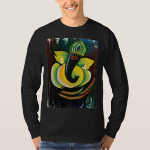 Camiseta Senhor Ganesha Deus Hindu do Elefante da Prosperid