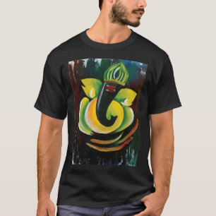Camiseta Senhor Ganesha Deus Hindu do Elefante da Prosperid
