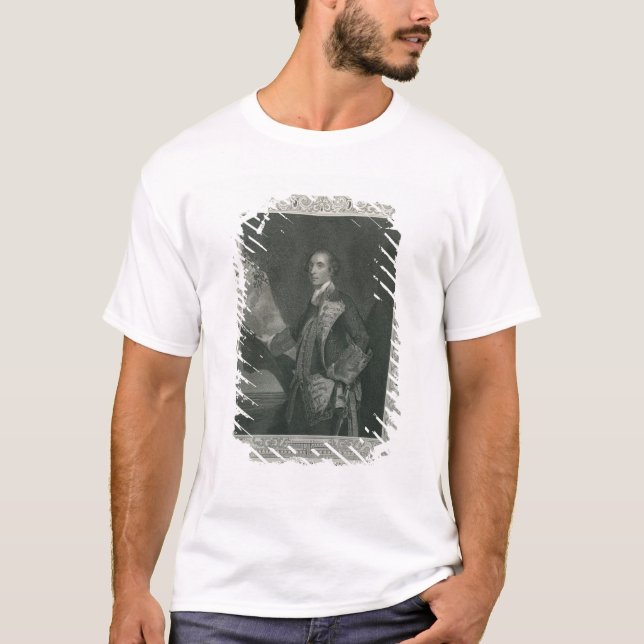 Camiseta Senhor George Brydges Rodney (Frente)