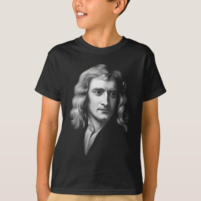 Camiseta senhor Isaac Newton (Frente)