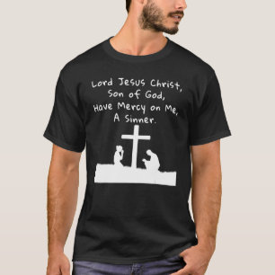Camiseta Senhor Jesus Cristo Tenha Misericórdia De Mim Um P