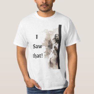 Camiseta Senhor Jesus "Eu Vi Isso" Masculino
