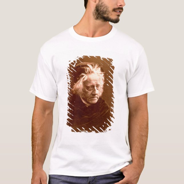 Camiseta Senhor John Frederick William Herschel (1792-1871) (Frente)